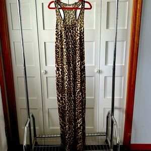 Ralph Lauren cheetah print tank dress Small